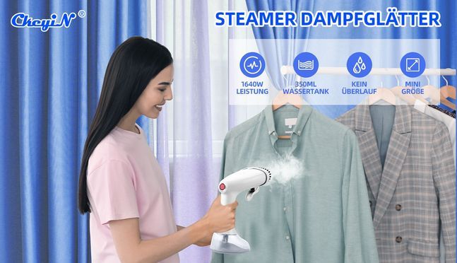 CkeyiN Steamer Dampfglätter—Ein guter Helfer für Ihre Kleidung